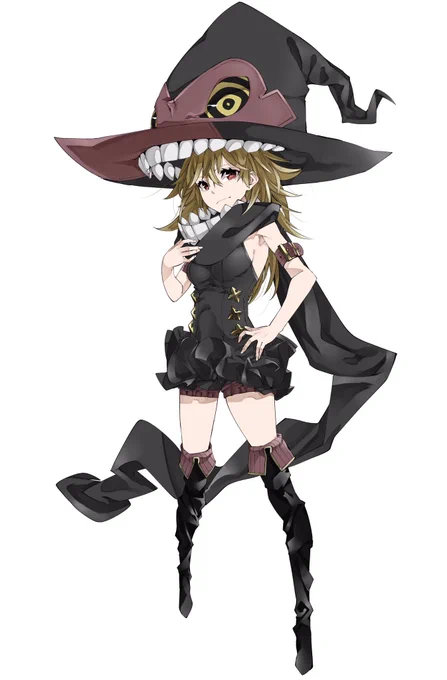 帽子のせいでシルエットが縦長なので、横幅を埋めるためにマフラーに手を生やせました
あんまり別物にもしたくないから改造はこんくらいかなぁ

ど、どうでしょうか… 