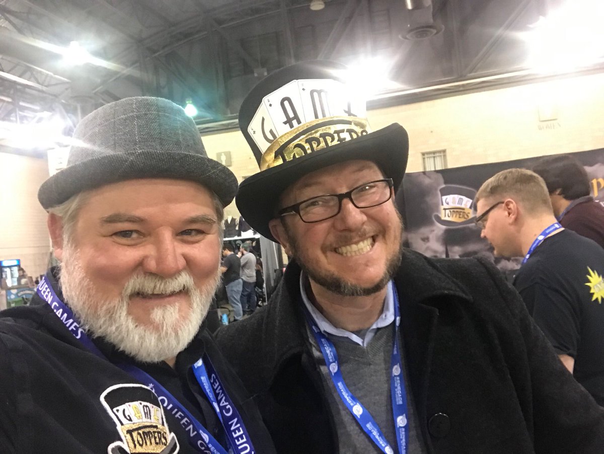 GameToppersLLC's tweet photo. @paxunplugged 2019 is a wrap. So many friends and great new backers! @scifiscott @davekelly @chrisballinger @OffDutyNinja @Jondi @dwarftoken https://t.co/Sd1NWfzcmx