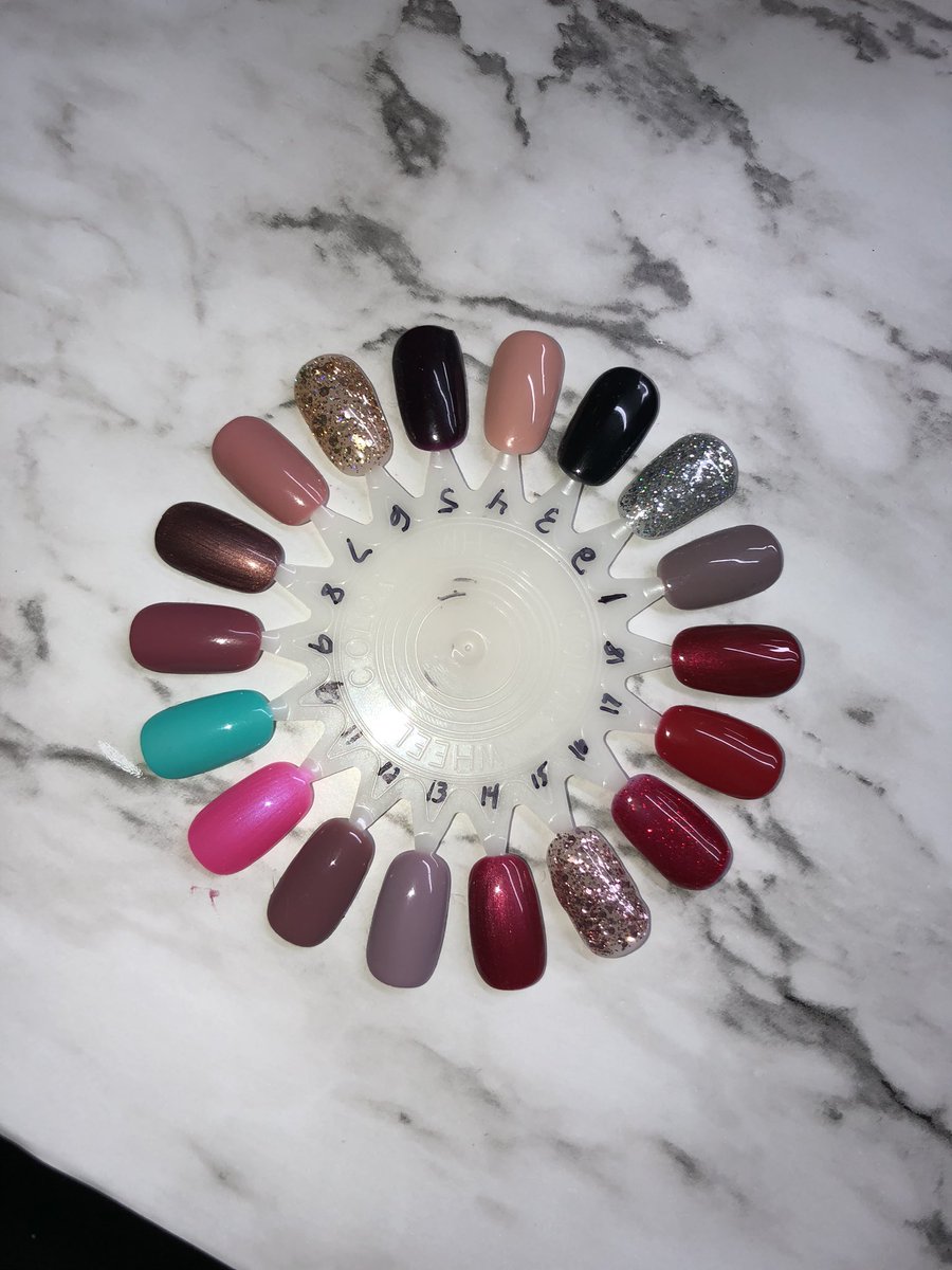 nails_tlc's tweet photo. Some of the Gel colors we have! https://t.co/780dTxaEOb