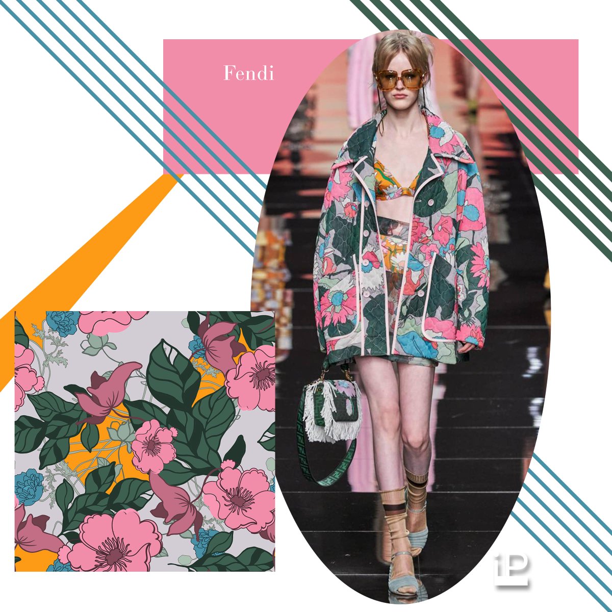 ipatterncom's tweet image. Beyond any doubt floral prints&amp;amp;patterns are the most important element in fashion industry.Retro Floral Patterns will continue to influence the trend of Spring/Summer 2020.  #patternforsale #ipattern #printdesign #milanfashionweek