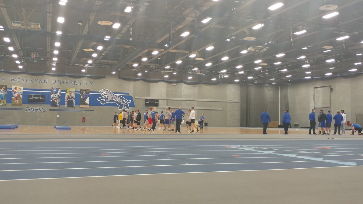 Had a great day at Dakota Wesleyan. Thanks for having me out.