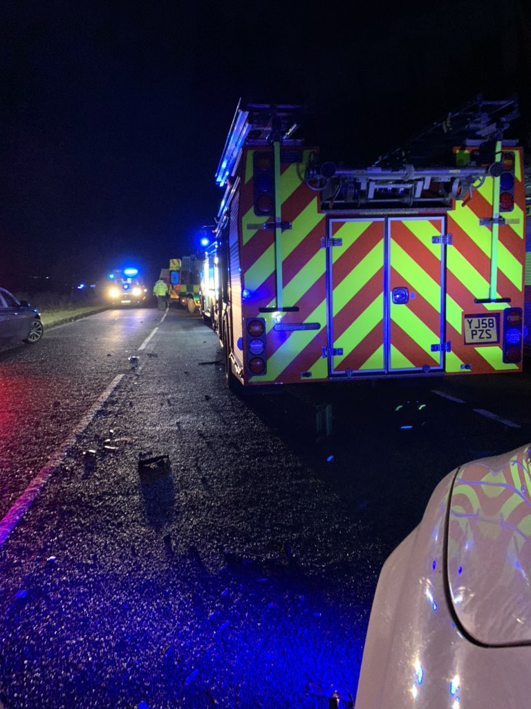 sierra18NY's tweet photo. #Acomb #York & #Tadcaster crews along with colleagues from @NYorksPolice @YorksAmbulance are dealing with a serious RTC on the A59 just north of York. Please avoid the area and expect delays @minsterfm @theyorkmix @yorkpress @BBCYork https://t.co/rQbsdNC18O