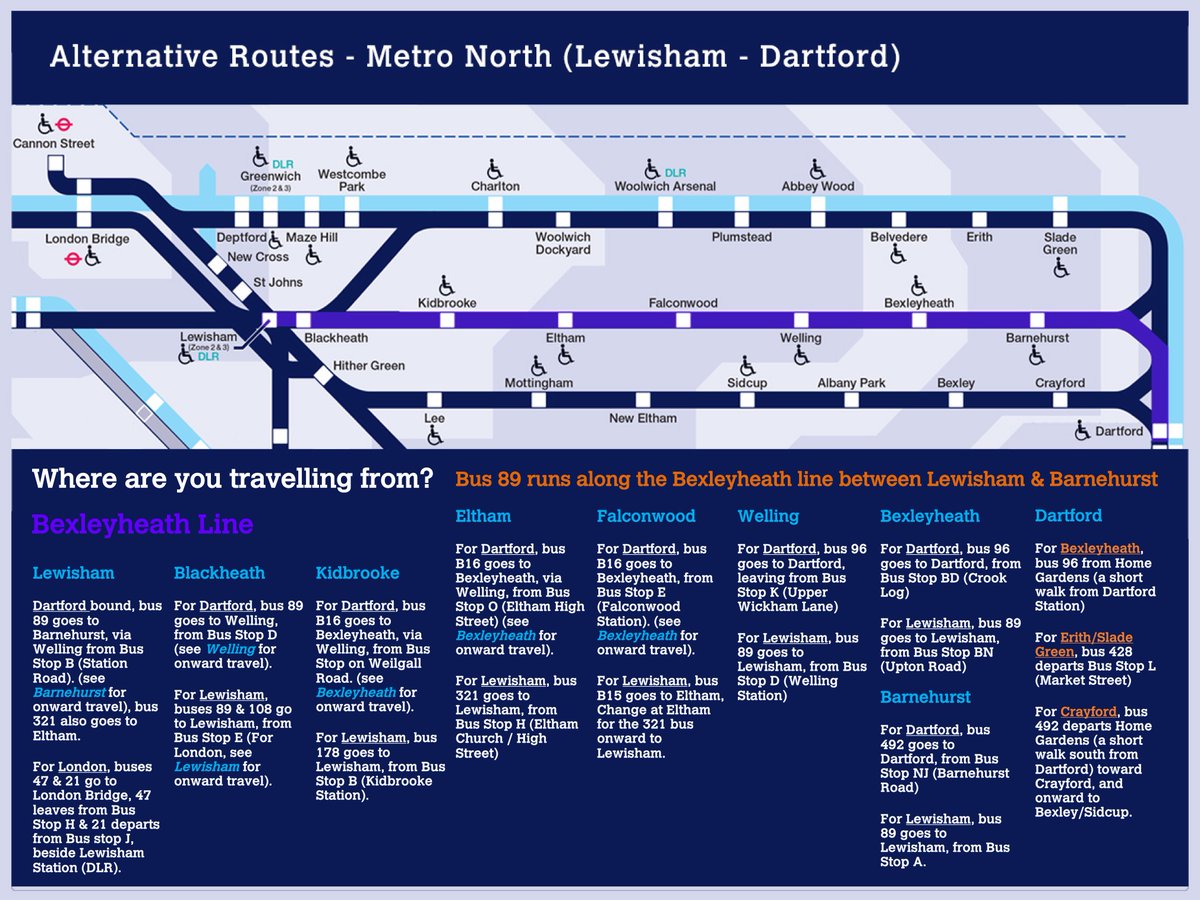 Sidcup Train Line Map Southeastern On Twitter: "Update: #Crayford Signalling Problems. Trains  From Dartford To London, Via Sidcup Cannot Run, This Affects Both Charing X  & Cannon St Trains. Various Cancellations On Sidcup Line, If On