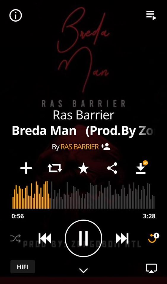 rasbarriermusic's tweet photo. Download / Stream / Share Now.
@IamRasBarrier - #BREDAMAN Prod By ZongoBoii Atl
https://t.co/4cyJWW7enH
https://t.co/tEQTyJEyCZ
https://t.co/jA1rycbfD0?
#RBMassiveGlobal #ZongoBoiiMusic
#BuffaDem You Know https://t.co/7i7KtVwThX