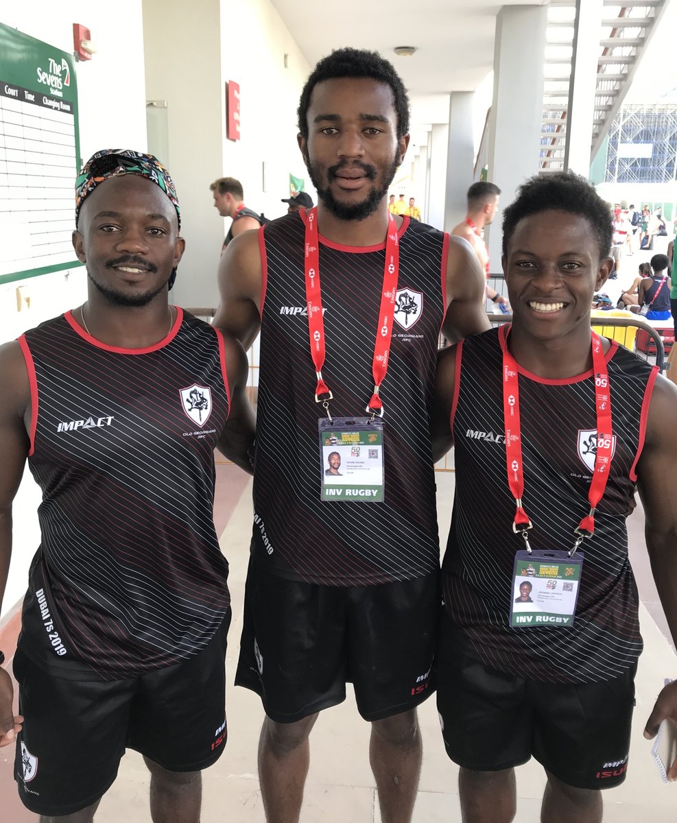Shout out to the <a href="/OldGeorgiansRFC/">Old Georgians RFC</a> boys for some strong performances at this years <a href="/Dubai7s/">Emirates Dubai 7s</a> 🏉🇿🇼⚫️🔴⚪️ honoured to be part of the team and excited to see them develop and grow as a squad! Here is to 2020! 🍾 
#Dubai7s #OldGeorgiansRFC #ZimRugby #Rugby #impactprowear