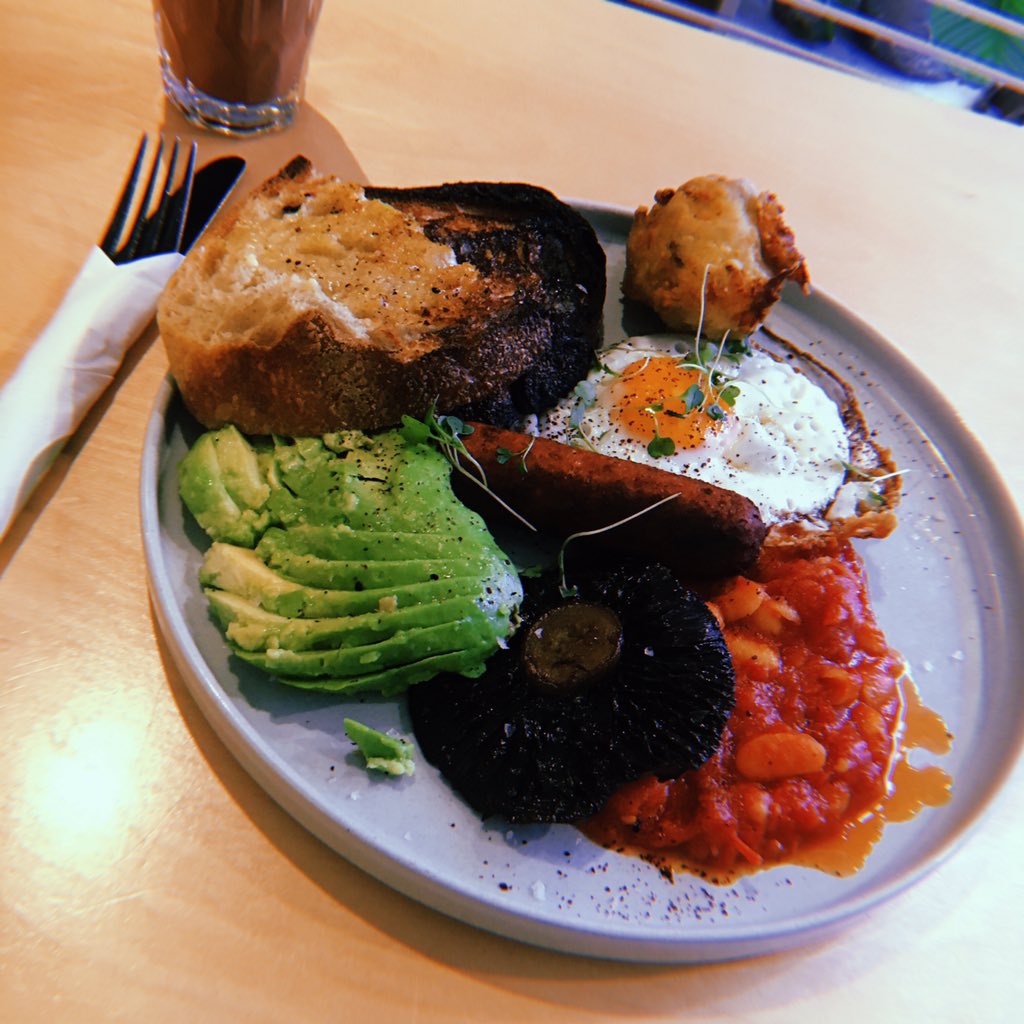hard to beat a veggie breakfast from <a href="/MotherEspresso/">Mother Espresso</a> init 💜