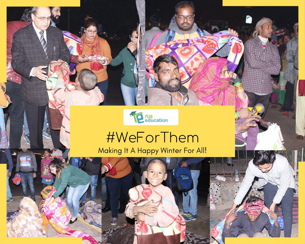 ruseduofficial's tweet photo. #WeForThem Cloth Donation Drive warms needy lives.
#ClothesDonationDrive #HelpingThoseInNeed #Donate #Help #WinterDrive #HappyDecember #SaturdayDrive #Family #LoveForAll #Support #StandUp4Support #Together #wefornation #DilliKiSardi https://t.co/9xr3wXcA79