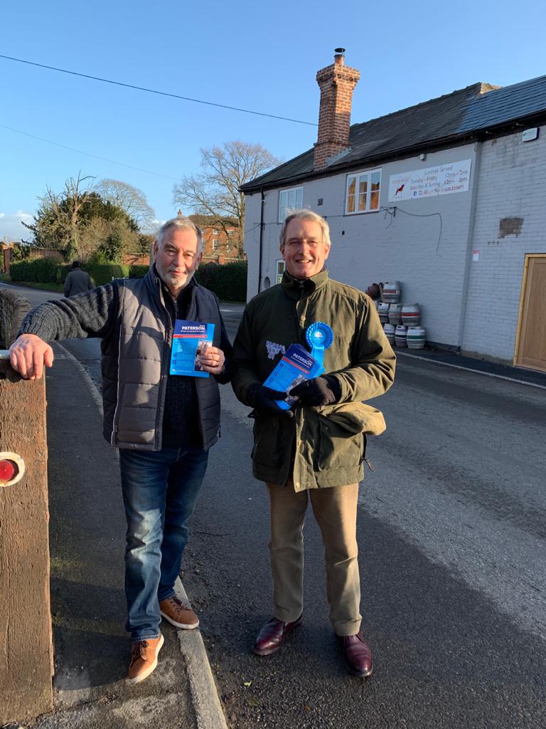 OwenPaterson's tweet image. Strong support in Loppington for @BorisJohnson’s and the @Conservatives message to #GetBrexitDone to move on to other priorities, keep the economy strong and #StopCorbyn from ruining it. #VoteConservative2019