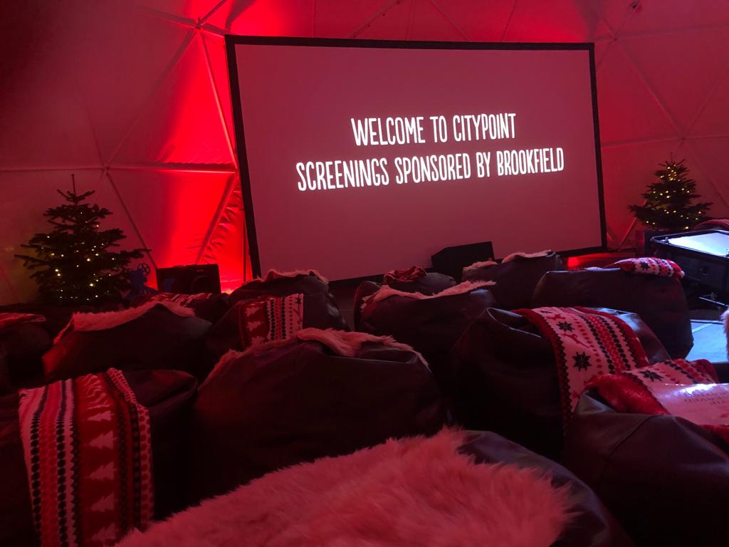 A snuggly view from our sea of beanbags and blankets. We have some serious festive cheer coming up this week with Love Actually, The Holiday, Elf and It's A Wonderful Life, coming at you from our igloo. Check out the full program: whereisthenomad.com
#Christmas #London #popup