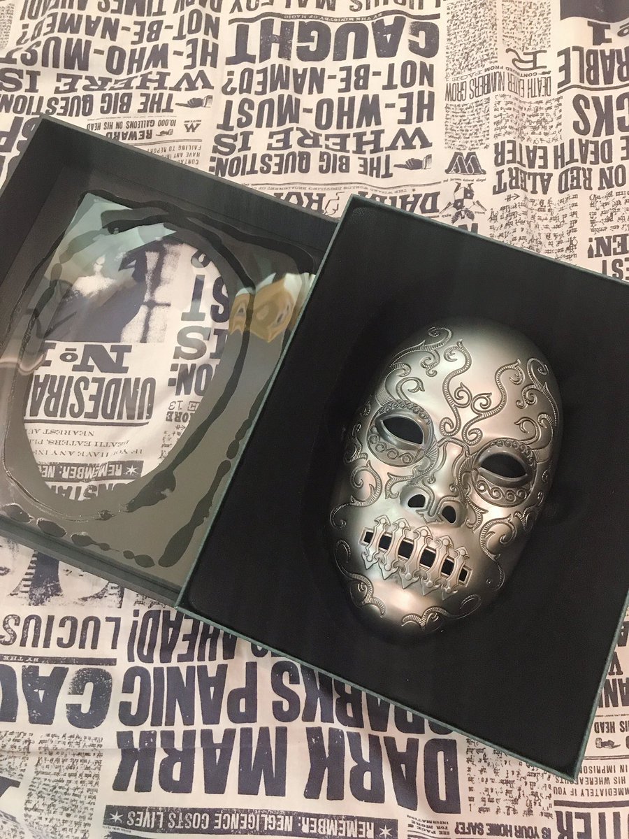 2.デスイーターのマスクとトムリドルの日記セット 日記にはハリーと