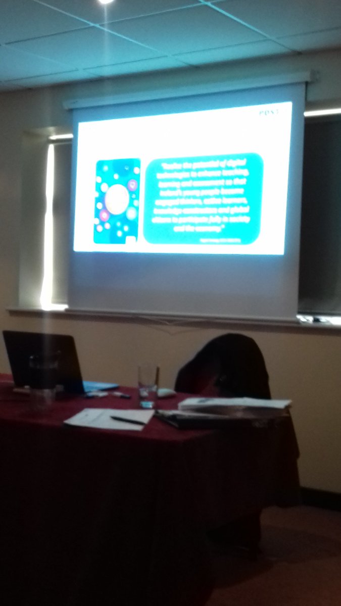 ffarry1's tweet photo. Enjoyable morning learning about eTwinning with @siobmaca and @0812Siobhan from @PDST_TechinEd #PDSTDigCops https://t.co/XELYaNjif6