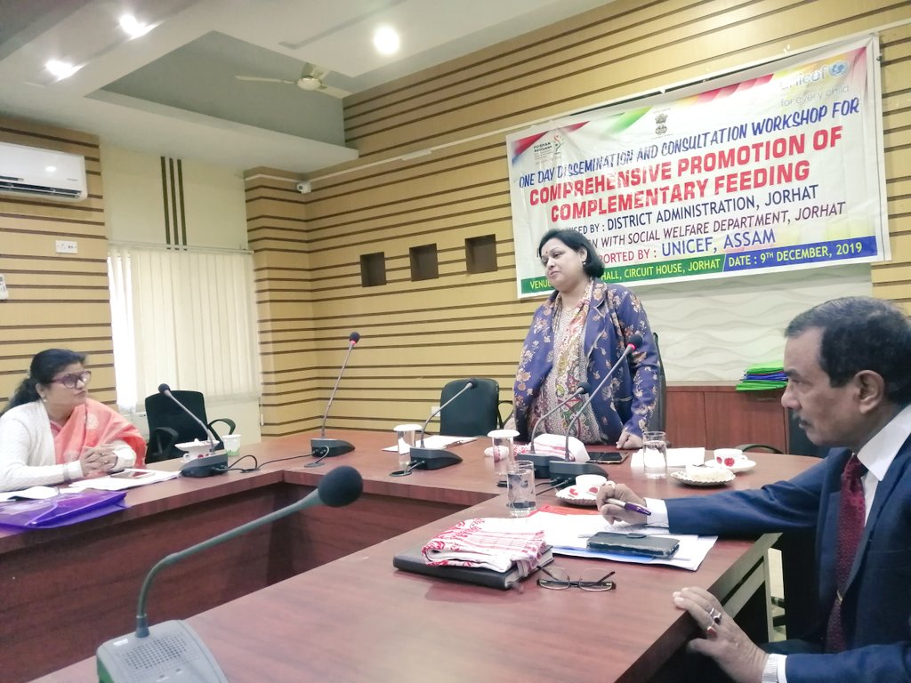 PhukanGitashree's tweet image. Complementary feeding plays a vital role in first window of opportunity: 1000 days. District administration of Jorhat, taking an initiative to &apos;Comprehensive promotion of Complementary Feeding&apos; with Social Welfare, Health and P&amp;amp;RD dept. @drShwetaa @PoshanAssam @POSHAN_Official