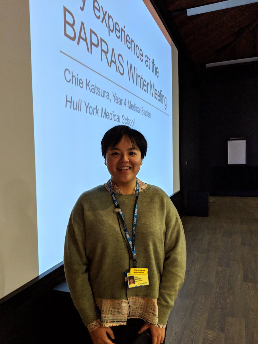 MedlyBlog's tweet image. NEW BLOG POST by @ChieKatsura, final year medical student at @HullYorkMed.

Highlights from the @BAPRASvoice Winter Scientific Meeting 2018 #plasticsurgery

Chie presented this report as an oral presentation at @hullmedicalsoc in January 2019. 

medlyblog.com/highlights-fro…