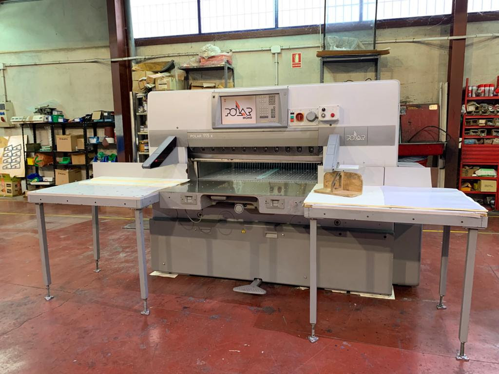 Multigraphic_SL's tweet image. 2005 GUILLOTINA POLAR / CUTTING MACHINE
115 X  No. 7531740 115 cm
info@multigraphic.es

Equipada con:
- Programa
- Células
- Mesas laterales con aire

Equipped with:
- Program
- Photocells
- Side tables with air

#usedprintingmachine  #usedprintingpress #usedprintingmachinery