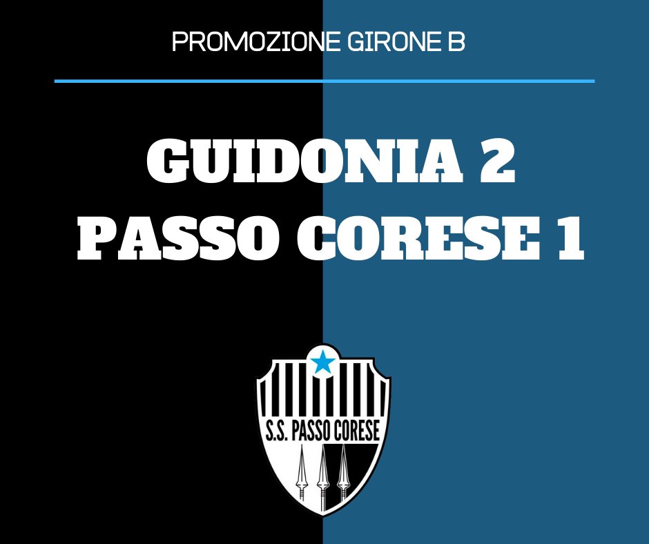 SSPassoCorese's tweet photo. PROMOZIONE | Guidonia - Passo Corese 2 - 1 
https://t.co/y1Ygs7BUWW https://t.co/lJk2zx8PLe