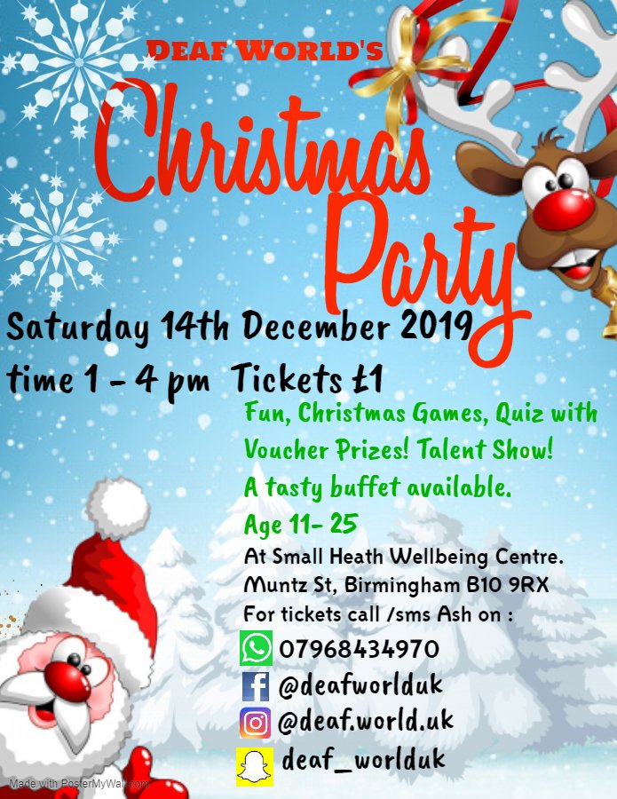 #christmas #party #xmasparty #christmasparty #deafawareness #bsl #signlanguage #deaf
