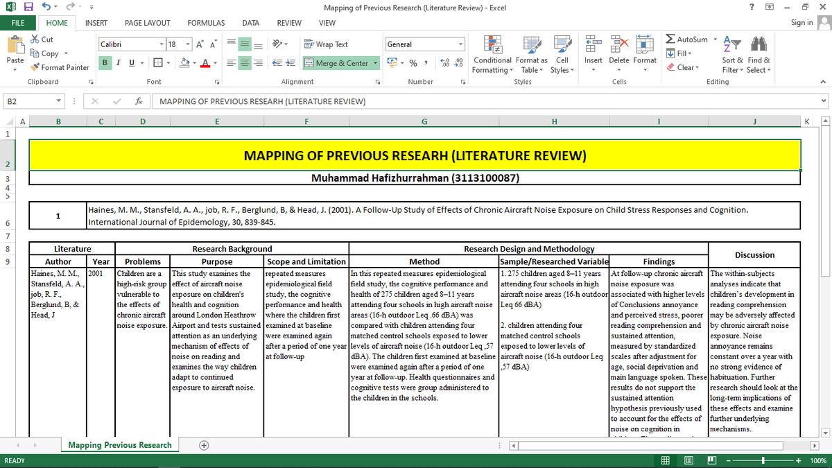 Tabel Mapping Jurnal Latihan Online Tabel Mapping Jurnal Latihan Online