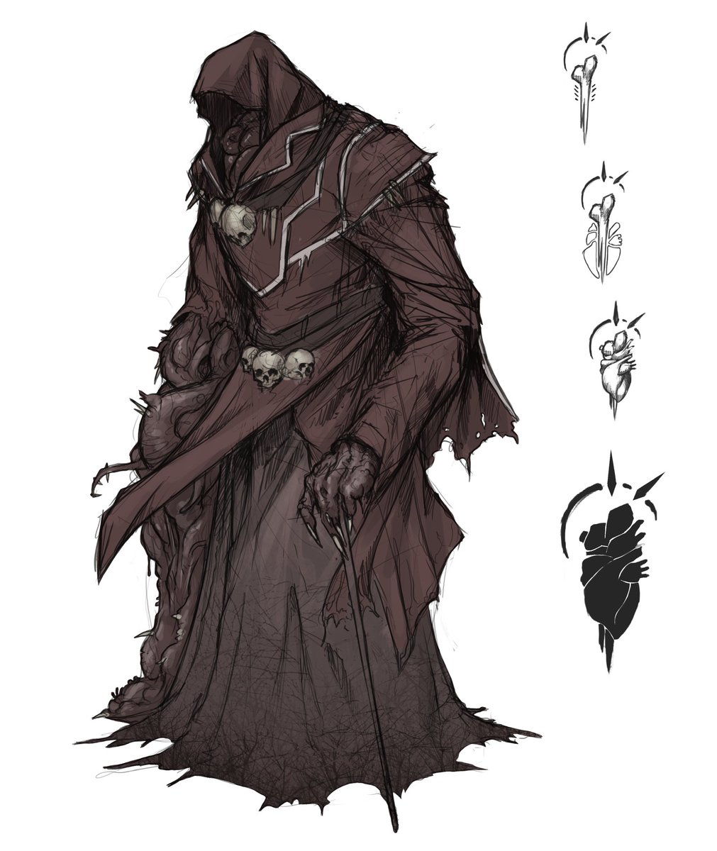 MINCER a Warlock patreon for DnD 5e He is the god of flesh. 