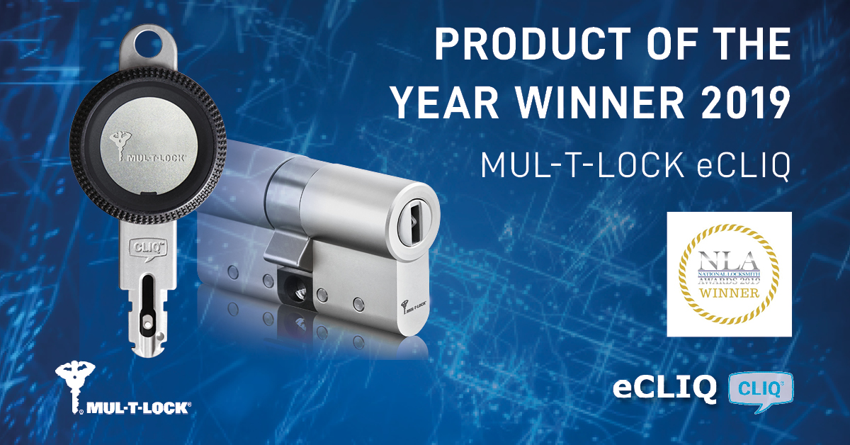 MulTLockUK's tweet photo. Did you hear the news? Our #eCLIQ technology has won Product of the Year at the inaugural @UKLocksAwards19 

Our eCLIQ technology offers a cost-effective &amp; easy way to assign new #access rights, no matter how many times they need changing. Find out more: https://t.co/e3xzKpFrQs https://t.co/XU9uV8tdLX