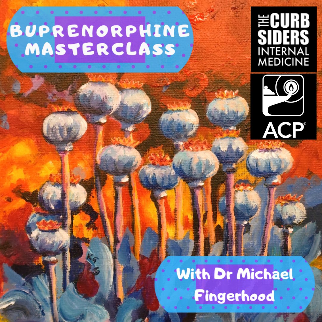 thecurbsiders's tweet photo. #Buprenorphine Master Class w/Michael Fingerhood MD @HopkinsMedicine https://t.co/lM9JGGZ5k3 https://t.co/utW5PIsVPz #FOAMed #MedEd #opioidcrisis #opioids cc: @ACPinternists @PaulNWilliamz @justinberk @BrighamSK @DoctorWatto https://t.co/6OWQ70044A