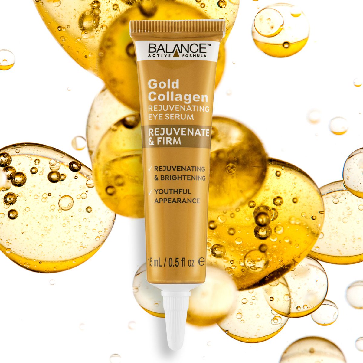 Balanceactive's tweet image. Our Gold Collagen Rejuvenating Eye Serum is great for brightening the skin and reducing the appearance of fine lines and wrinkles. It contains Colloidal Gold to give you that radiant glow, and Marine Collagen which helps smooth and protect skin. Available to buy for just £3.99!