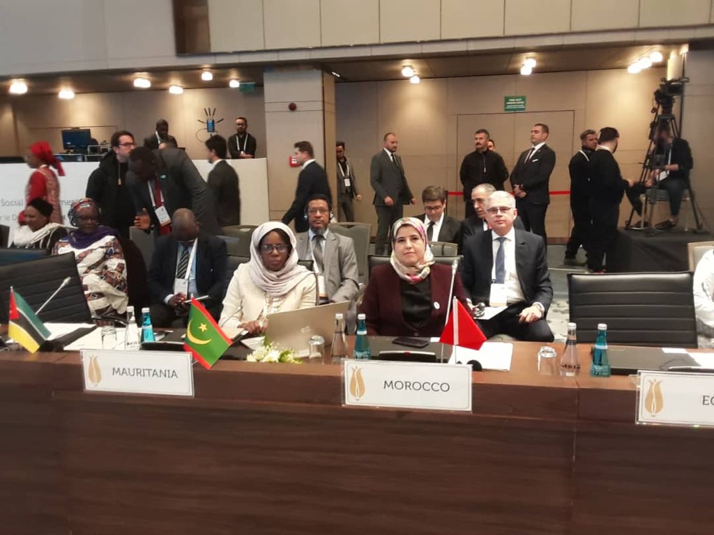 Istanbul ce matin 1e Session de la conferences Ministérielle de l'OCI sur le Développement Social: <a href="/MASEF68949550/">@MASEF</a> la Ministre des Affaires Sociales présentera les Stratégies de la Mauritanie pour les personnes vivant avec un handicap, l'Enfance &amp; la Famille.<a href="/unfpamauritania/">UNFPA MAURITANIA</a>