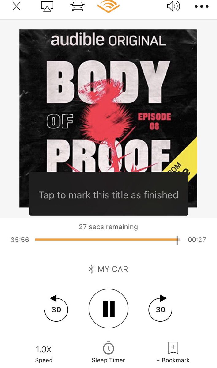 Very good listen this from the <a href="/bodyofproofPod/">BodyofProofPodcast</a> team. If you like #truecrime, give it a go. 👍🏻