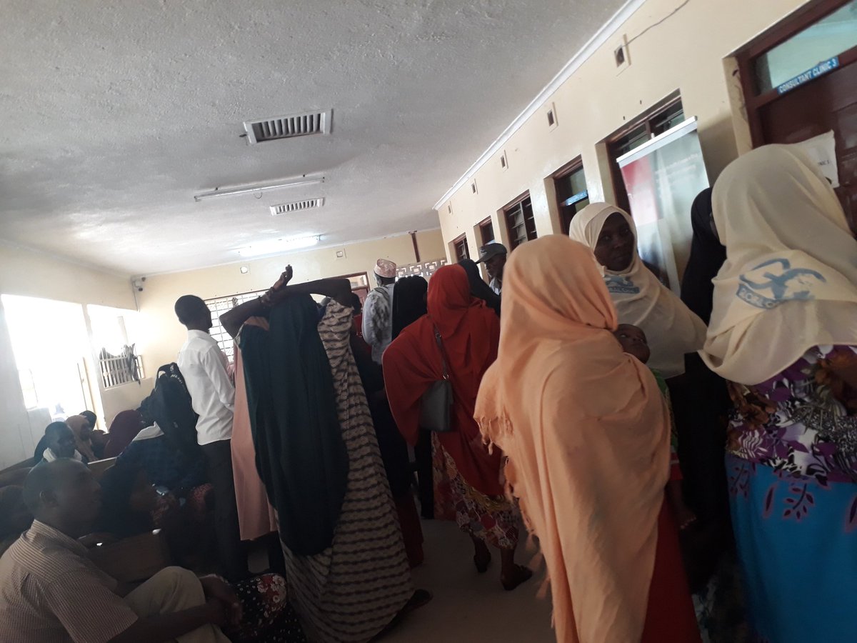 GLOBALONE2015's tweet photo. Free Fistula camp starts today at the Garissa County referral Hospital. Below are pictures of patients awaiting screening. @Amref_Worldwide @GarissaGov https://t.co/ZZEWpdAfbz