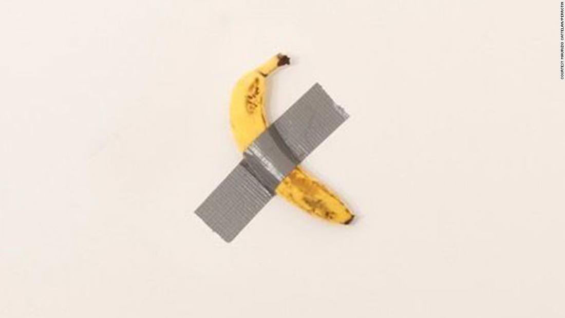 The feeding frenzy prompted in the media by Cattalan's banana is part of regular pattern. Whether it's Banksy's shredding or the stealing of Cattelan's gold toilet, the art world has proved to be a fertile resource in the news cycle. And it's all down to conceptual art. /1