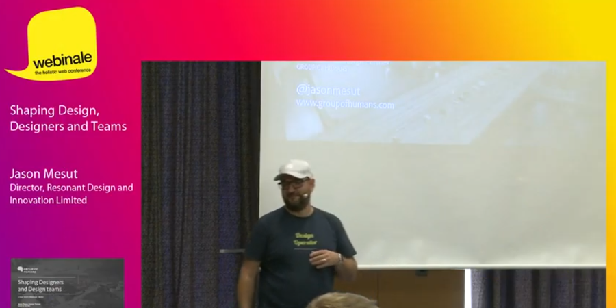 webma9's tweet photo. Jason Mesut auf der webinale 2019: Über die Gestaltung von Design, Designern und Teams
https://t.co/FjtWnfqDMi https://t.co/cdqgDkMGXI