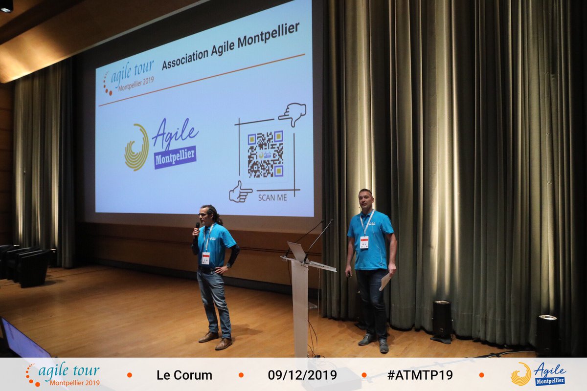 atmtp's tweet photo. L'Agile Tour Montpellier 2019 commence ! Place au discours de bienvenue animé par @xelagerp à l'ensemble des participants.  #Accueil #Starter #Enthousiasme #ATMTP19 #agiletourmontpellier https://t.co/OxkNvoJ5S2