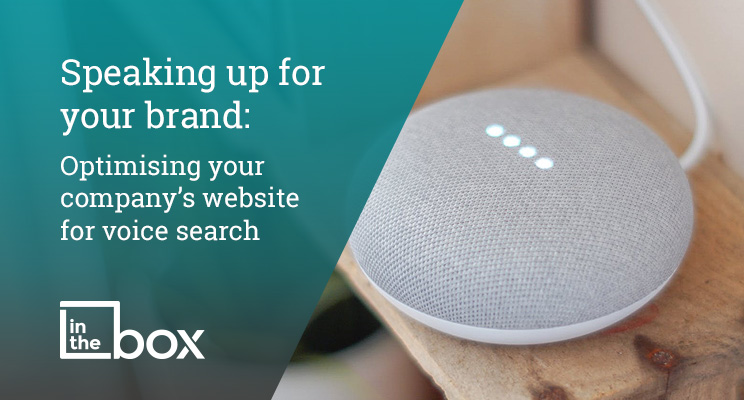 InTheBoxTweets's tweet photo. "Alexa, read me In The Box Marketing's blog on optimising a website for voice search"... ๐
#voicesearch #voiceoptimisation #IoT #seo https://t.co/gh2b9ulybH https://t.co/g5rVHtw4jE