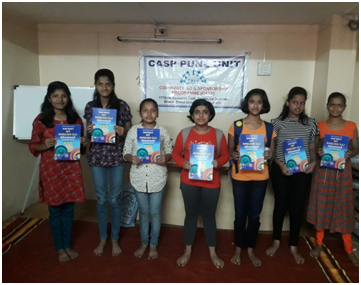 CASPIndia's tweet photo. In September 2019, CASP, Pune conducted a fun learning English grammar workshop for 5th to 9th std students as many were finding it difficult to study English in the higher grades. CASP team had invited Mrs. Supanekar who has been teaching English in Sarita vidyalay, Pune. https://t.co/auUnnKl0iX