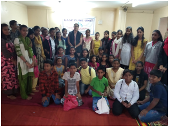 CASPIndia's tweet photo. In September 2019, CASP, Pune conducted a fun learning English grammar workshop for 5th to 9th std students as many were finding it difficult to study English in the higher grades. CASP team had invited Mrs. Supanekar who has been teaching English in Sarita vidyalay, Pune. https://t.co/auUnnKl0iX