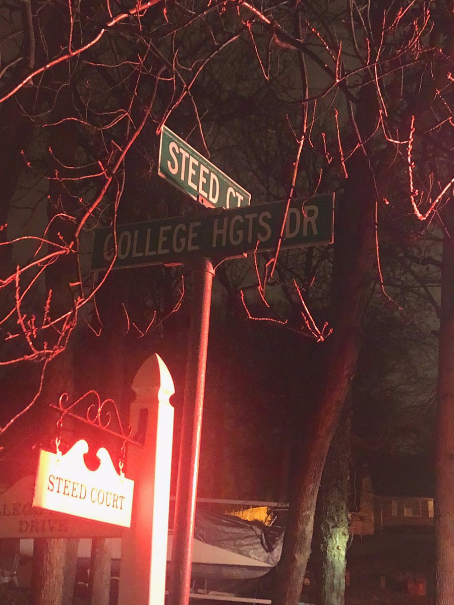 PGPDNews's tweet image. We are on the scene of a fatal single vehicle collision in the intersection of College Heights Dr. and Steed Ct. Prelim: The driver of an SUV attempted to elude police after a traffic stop was conducted and lost control of the vehicle causing it to hit a house and overturn.