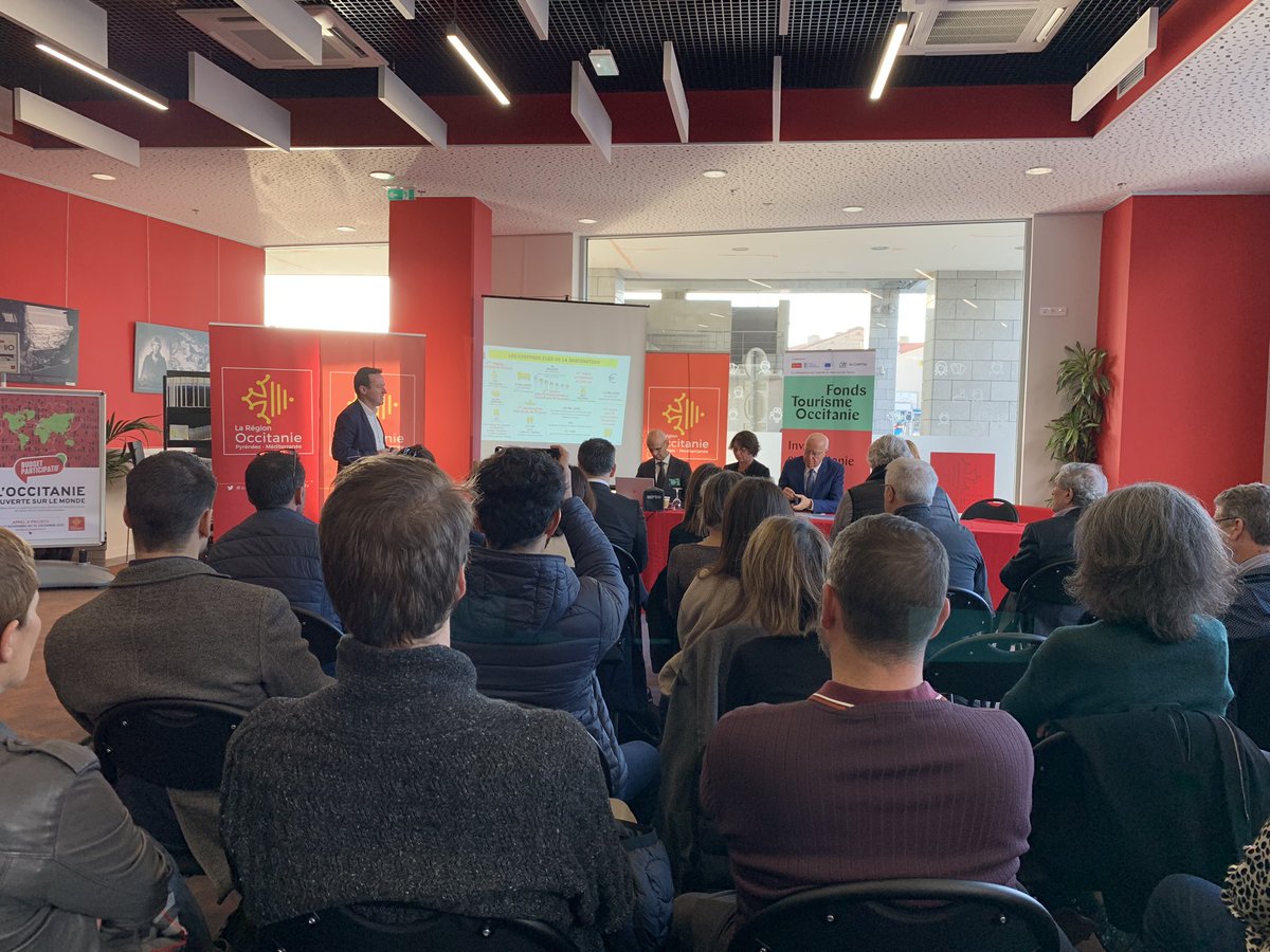 ericroyer's tweet photo. Présentation du « Fonds Tourisme Occitanie »  @ADOCC_ #perpignan https://t.co/tI6LAIuZzq