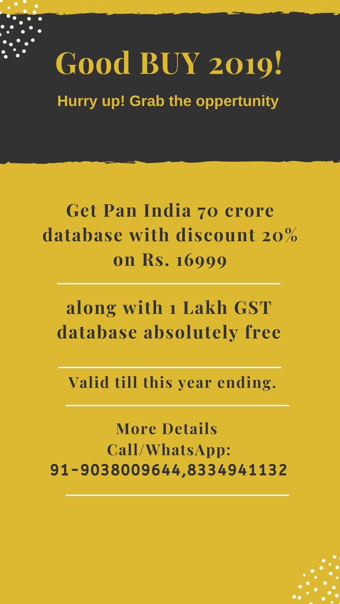 bulkdatabase's tweet image. 