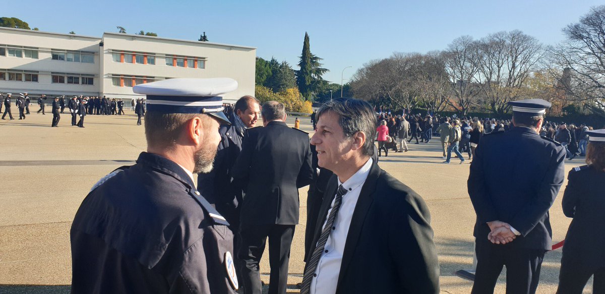EricBouchite's tweet photo. J’étais présent Vendredi à la sortie de la dernière promotion de gardien de la paix de l’école de police de Nimes. https://t.co/Wr7TOGs9xb