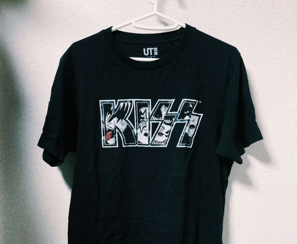 KISSの東京公演、5年くらい前にユニクロコラボで出たメチャかわTシャツでやっていく 