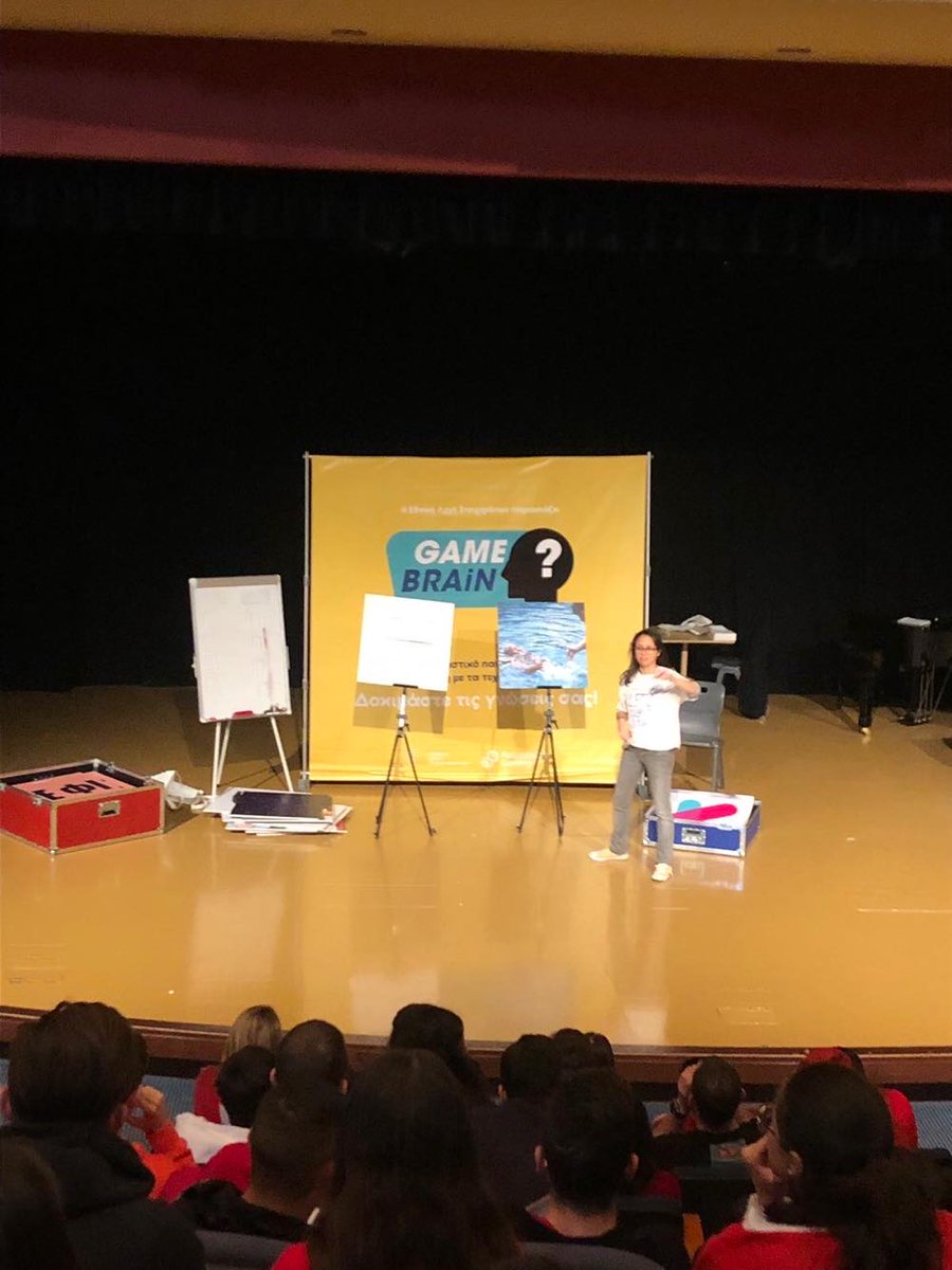 SaferGamblingCY's tweet image. #GAMEBRAiN στο σχολείο @XenionEducation 👩‍🏫

➡️ Μέσω των διαδραστικών και ψυχαγωγικών παιχνιδιών, οι μαθητές είχαν την ευκαιρία να ενημερωθούν για τους κινδύνους της ενασχόλησης με το στοίχημα κ τα τυχερά παιχνίδια.

Περισσότερες πληροφορίες:
🔎 responsiblegaming.gov.cy