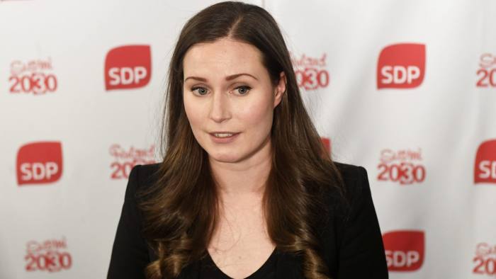 34 yaşındaki Sosyal Demokrat #SannaMarin, #Finlandiya'nın yeni başbakanı seçildi. Dünyanın en genç, Finlandiya'nın üçüncü kadın başbakanı. Bizde on yıllardır ülkeyi 65-75 yaşındaki insanlar yönetiyor😡#siyaset #adalet #refah #mutluluk #zenginlik #hayal ft.com/content/bbe791…