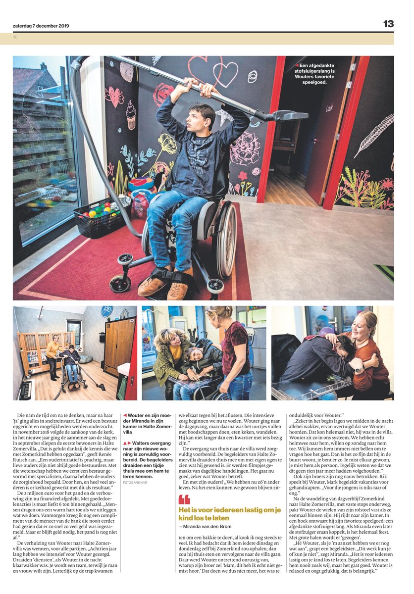 Afgelopen weekend stond er een mooi artikel over Wouter en #HalteZomervilla in het AD. #wonen #logeren #EMBjongeren ad.nl/rotterdam/vers…