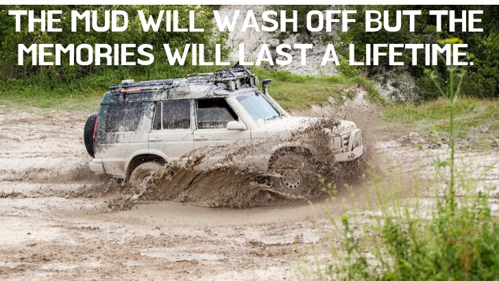 BDVComponents's tweet image. 🙌🚙#MondayMotivation “The mud will wash off but the memories will last a lifetime.” #BDVComponents #VisionX #Superwinch