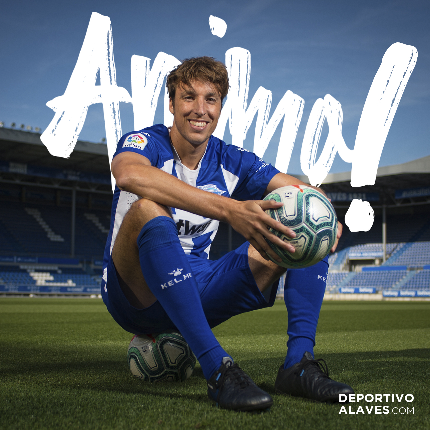 El mensaje de ánimo del Deportivo Alavés a Tomás Pina.