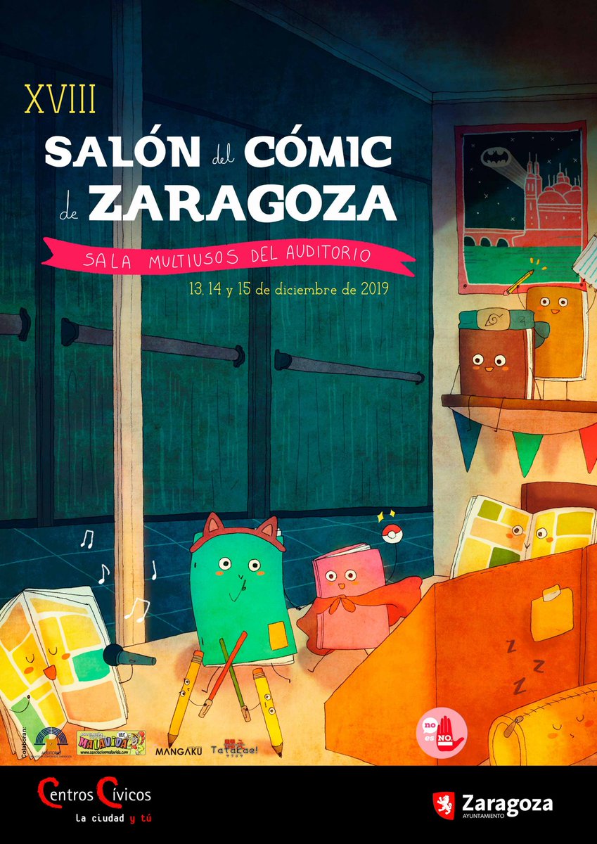 MemoriayVinetas's tweet photo. Y el viernes a las 17:30 estaremos @elemasre e @historiaycomic en el @SalonComicZgz para hablar de #cómic y #educación junto a Julia Rigual y @evampace del #ProyectoZas https://t.co/5Z8QfbKQ0x