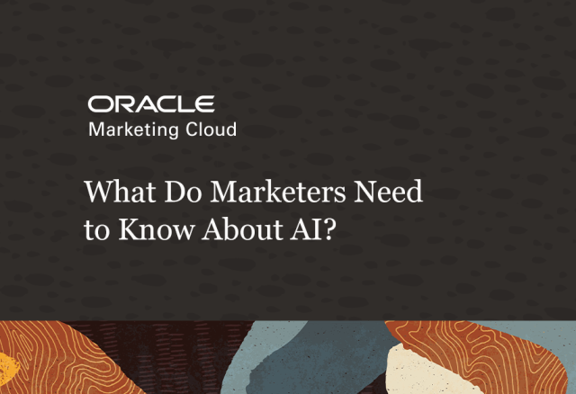 #Marketers, get ahead of the game by adopting #AI tools today so when the next wave of technology arrives, you’ll be ready. Here is a great intro from <a href="/oraclemktgcloud/">OracleMktgCloud</a>: bit.ly/2Ry865t