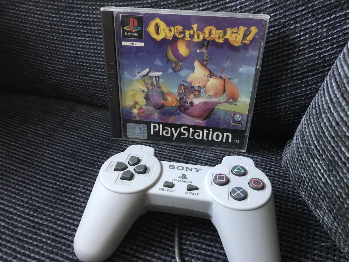Latest pickup for #PS1sDay is the excellent Overboard! by Psygnosis but also known as Shipwreckers! in the US. Sail the seas taking on other pirates and sea monsters whilst looking for treasures. Any fans out there?
