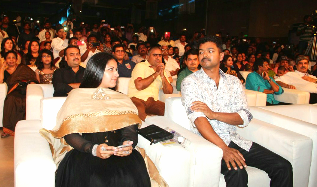 5)In  #Puli audio launch-"When you look at me,and when I look at you,and we smile" #Bigil  #ThalapathyVIJAY  #Thalapathy64