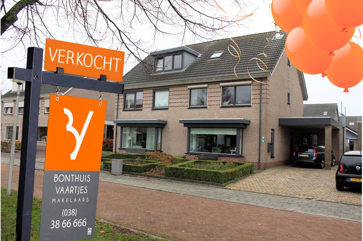 VERKOCHT deze royale uitgebouwde tweekapper aan de Dissel 6 in #Genemuiden