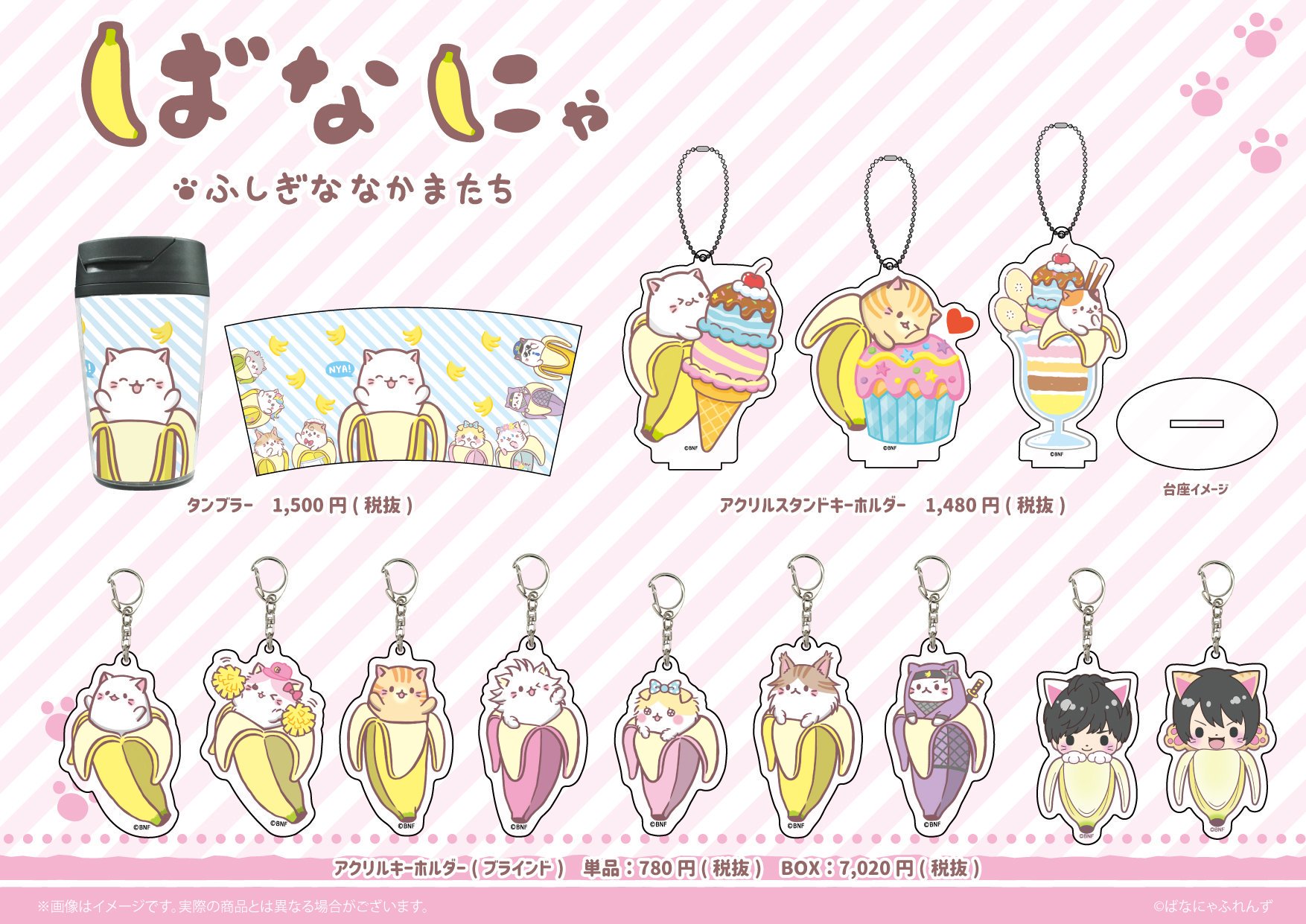 Eeo Media 全国のアニメショップ 一部店舗 オンラインを除く にて ばなにゃ ふしぎななかまたち の新商品 がご予約受付中 お近くのアニメショップよりぜひご予約ください 通販はこちらになります T Co 9kdlykegz2 ばなにゃ Bananya